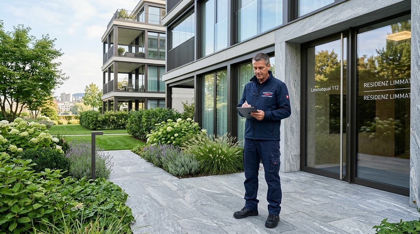 Professionelle Reinigung von Aluminium-Lamellenstoren und Fensterfalzen in Zürich